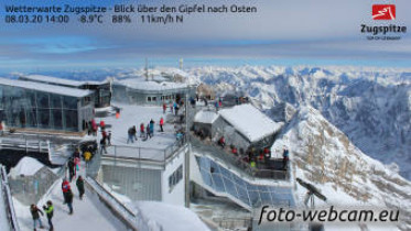 Obraz podglądu z kamery internetowej Zugspitze